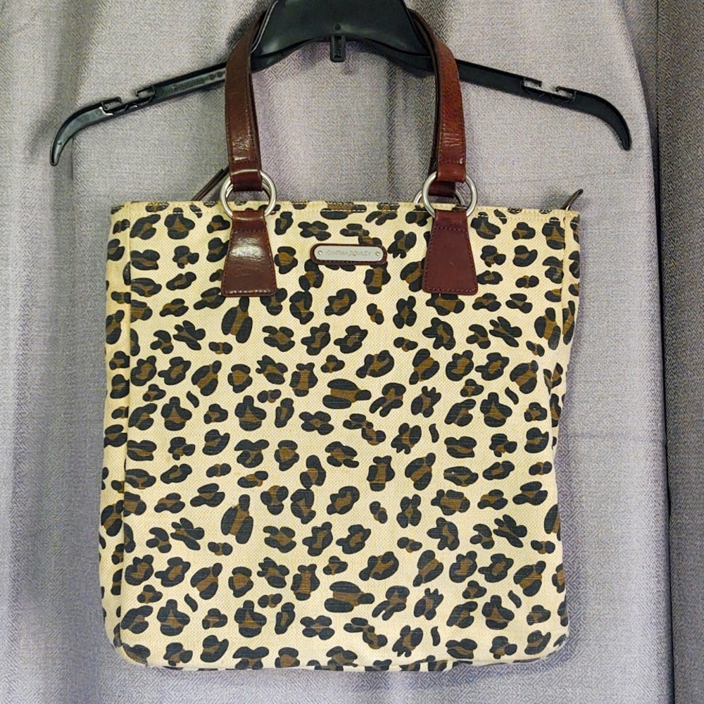 Cynthia Rowley Animal Print Bucket Bag